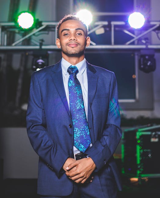 Elegant gala night with formal attire and entertainment